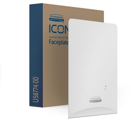 Kimberly-Clark Professional ICON Electronic Skin Care Dispenser Faceplate - 10" x 7" x 1.5"