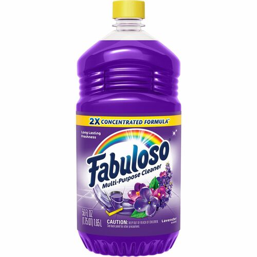 Fabuloso All-Purpose Cleaner - Liquid - 56 fl oz (1.8 quart) - Lavender ScentBottle - 1 Each - Purple