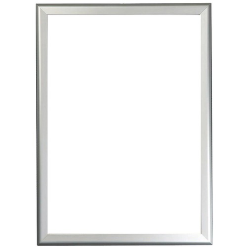 Seco Classic Snap Frame - 36" x 48" Frame Size - Rectangle - Black - 1 Each - Aluminum - Silver
