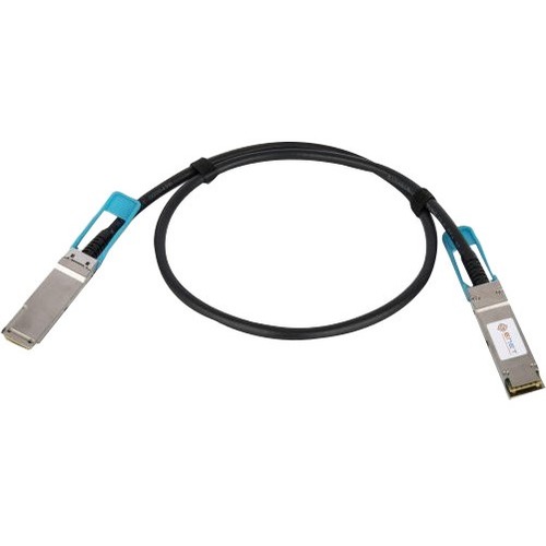 Juniper Compatible QFX-QSFP28-DAC-1M TAA Compliant Functionally Identical 100GBASE-CU QSFP28 to QSFP28 Passive Copper Direct-Attach Cable Assembly 1m