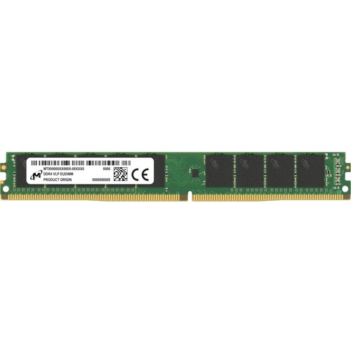 Crucial 16GB DDR4 SDRAM Memory Module - For Server, Workstation - 16 GB (1 x 16GB) - DDR4-3200/PC4-25600 DDR4 SDRAM - 3200 MHz Dual-rank Memory - CL22 - 1.20 V - ECC - Unbuffered - 288-pin - DIMM - 3 Year Warranty