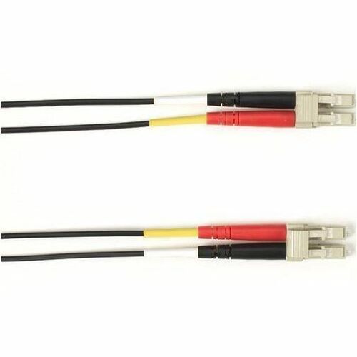 Black Box Colored Fiber OM4 50/125 Multimode Fiber Optic Patch Cable - OFNR PVC