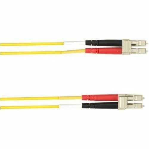 Black Box Colored Fiber OM4 50/125 Multimode Fiber Optic Patch Cable - OFNR PVC