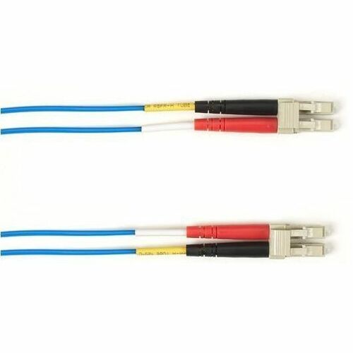 Black Box Colored Fiber OS2 9/125 Singlemode Fiber Optic Patch Cable - LSZH