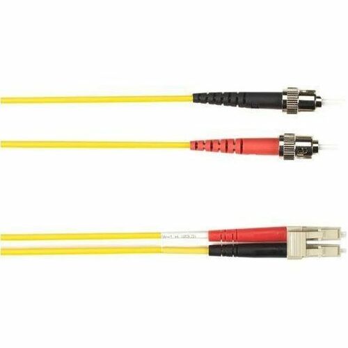 Black Box Colored Fiber OS2 9/125 Singlemode Fiber Optic Patch Cable - LSZH