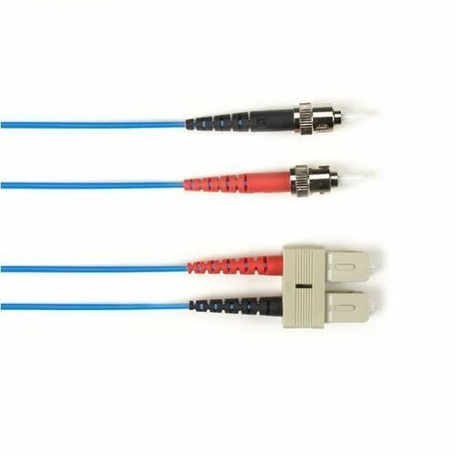 Black Box Colored Fiber OS2 9/125 Singlemode Fiber Optic Patch Cable - LSZH
