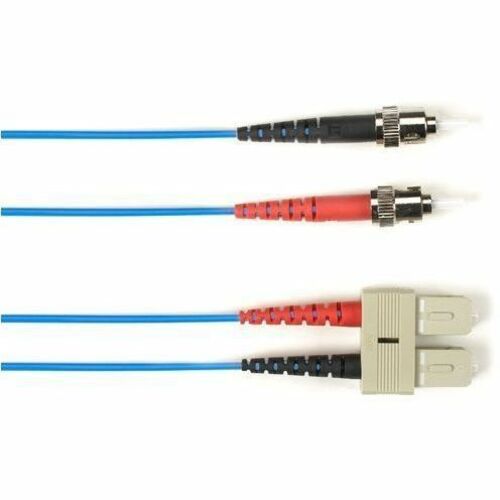 Black Box Colored Fiber OS2 9/125 Singlemode Fiber Optic Patch Cable - LSZH