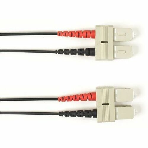 Black Box Colored Fiber OS2 9/125 Singlemode Fiber Optic Patch Cable - LSZH