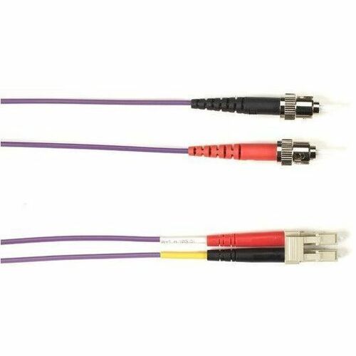 Black Box Colored Fiber OS2 9/125 Singlemode Fiber Optic Patch Cable - LSZH