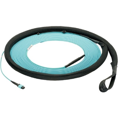Panduit Fiber Optic Trunk Network Cable - 164.04 ft Fiber Optic Network Cable for Network Device - Trunk Cable - Blue, Aqua