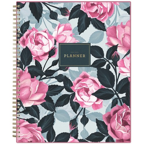 Blue Sky™ Academic Weekly/Monthly Planner, Letter Size, Roosevelt, July 2022 To June 2023, 128691-A - Large Size - Academic - Monthly - 12 Month - July 2022 - June 2023 - 1 Week, 1 Month Double Page Layout - 8 1/2" x 11" White Sheet - Twin Wire - Pa