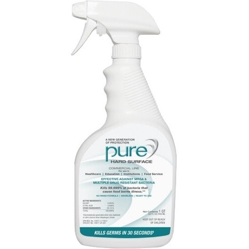 Pure Bioscience Hard Surface - Pure Disinfectant, 20 Oz Spray Bottle, Case Of 12