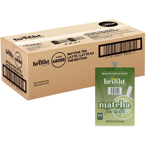The Bright Tea Co. Matcha Latte Freshpack - 72 / Carton