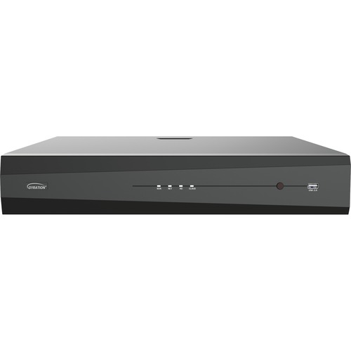 Gyration 32-Channel Network Video Recorder With PoE, TAA-Compliant - 10 TB HDD - Network Video Recorder - HDMI - 4K Recording - TAA Compliant