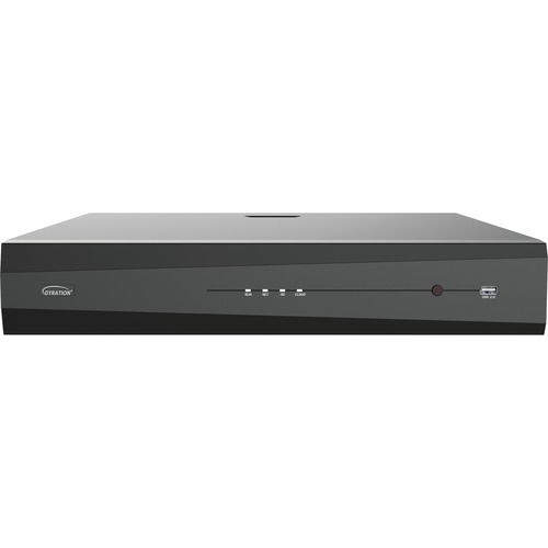 Gyration 32-Channel Network Video Recorder With PoE, TAA-Compliant - 16 TB HDD - Network Video Recorder - HDMI - 4K Recording - TAA Compliant