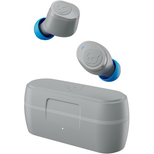 Skullcandy Jib True 2 Wireless Earbuds - Stereo, Mono - True Wireless - Bluetooth - 16 Ohm - 20 Hz - 20 kHz - Earbud - Binaural - In-ear - Light Gray, Blue
