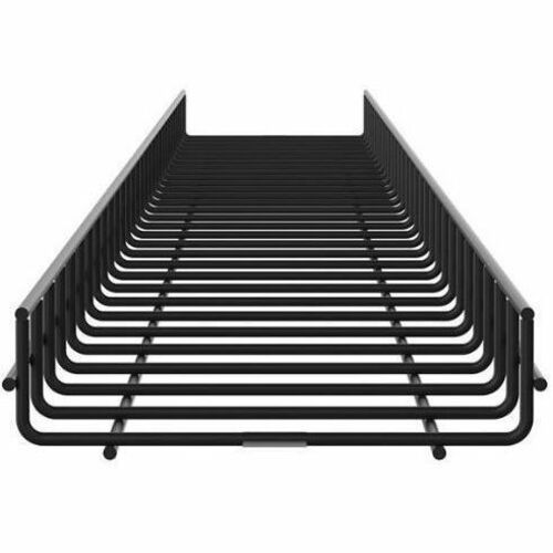 Panduit Wire Basket 2" H x 8" W, Black Powdered Coated