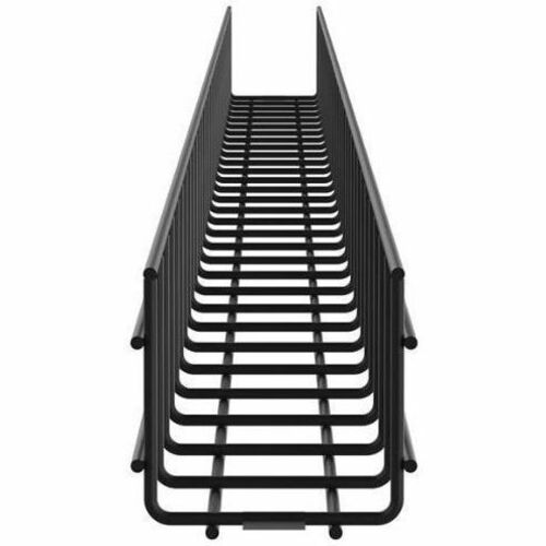 Panduit Wire Basket 4" H x 4" W, Black Powdered Coated