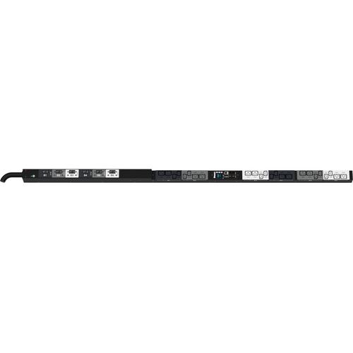 Panduit SmartZone MI 24-Outlets PDU - Monitored - Hubbell CS8365C - 12 x IEC 60320 C13, 12 x IEC 60320 C19 - 230 V AC - Network (RJ-45) - 0U - Vertical - Rack-mountable