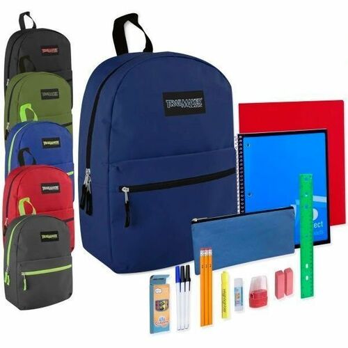 Trailmaker Carrying Case (Backpack) School Supplies - Assorted - Shoulder Strap - 24