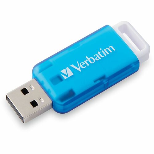 Verbatim 32GB USB 3.2 (Gen 1) Flash Drive - 32 GB - USB 3.2 (Gen 1) - Blue - Lifetime Warranty