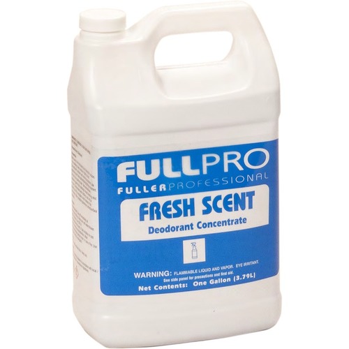 Fuller Fresh Scent Deodorant Concentrate - Concentrate Liquid - 128 fl oz (4 quart) - Fresh, Strong Floral Scent - 4 - Transparent Blue-1Gallon