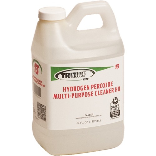 Fuller #13 Hydrogen Peroxide Multi-Purpose Cleaner - Concentrate Liquid - 64 fl oz (2 quart) - 4 / Case - Clear