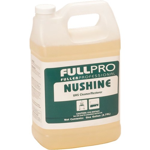 Fuller NuShine UHS Cleaner / Restore - Concentrate Liquid - 128 fl oz (4 quart) - Citrus Scent - 4 - Clear, Yellow, 1-gallon