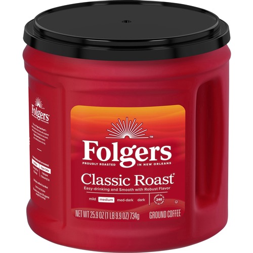 Folgers® Ground Classic Roast Coffee - Medium - 25.9 oz - 1 Each