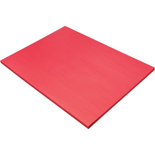 Prang Construction Paper - Construction, School Project, Art Project, Craft Project - 18" (457.20 mm)Width x 24" (609.60 mm)Length - 25 / Carton - Holiday Red - Groundwood