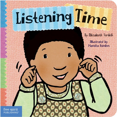 Free Spirit Publishing Listening Time Toddler Tools Series Printed Book by Elizabeth Verdick, Marieka Heinlen - 1 Each