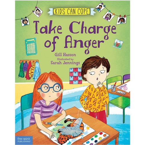 Free Spirit Publishing Take Charge of Anger Printed Book by Gill Hasson, Sarah Jennings - Hardcover - Grade 3