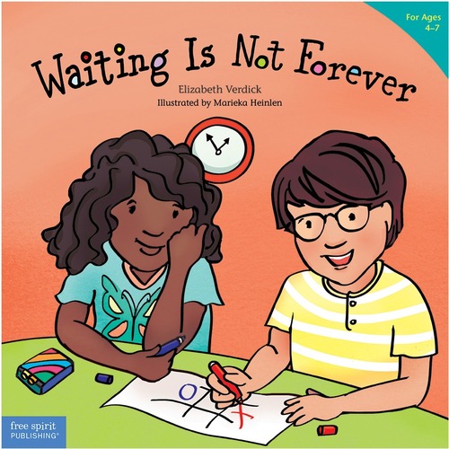 Free Spirit Publishing Waiting Is Not Forever Best Behavior Series Printed Book by Elizabeth Verdick, Marieka Heinlen - Book - Grade 2