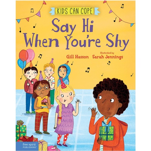 Free Spirit Publishing Say Hi When You're Shy Printed Book by Gill Hasson, Sarah Jennings - Hardcover - Grade 3