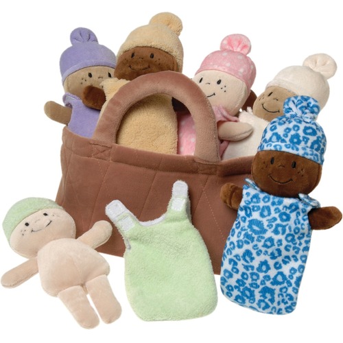 Basket of Babies - 10" (254 mm) - Fabric - Dolls & Accessories - MTC13