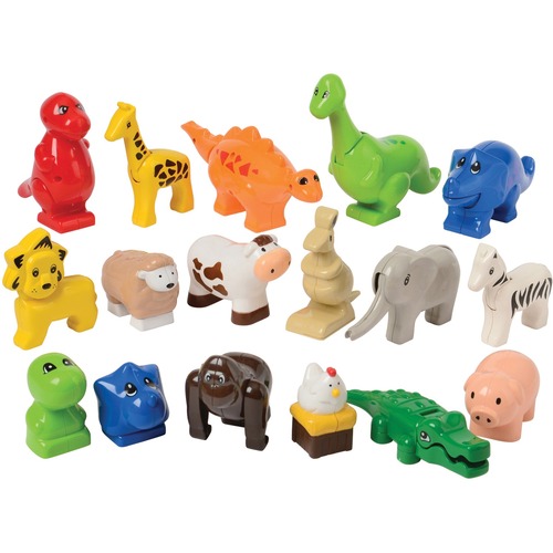 Animals for Preschool Sized Building Bricks - Toys & Blocks - MTC607