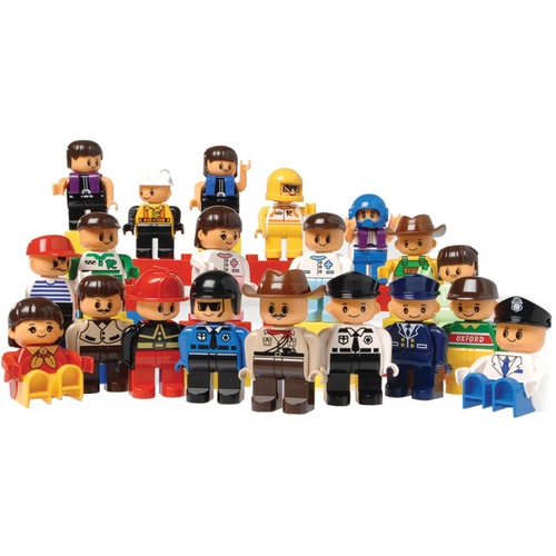 Figures for Preschool Sized Building Bricks - Toys & Blocks - MTC608