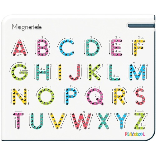 PlayMonster Kid O Magnatab A-Z Uppercase - Skill Learning: Uppercase Letters, Sound, Drawing, Creativity, Sensory, Letter - 3 Year & Up