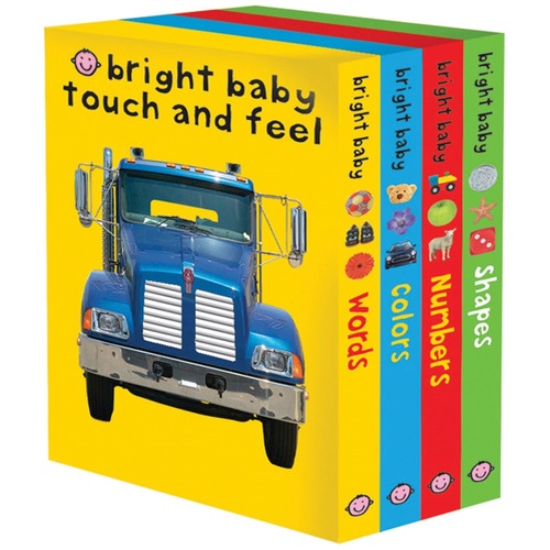 Priddy Books Bright Baby Touch & Feel Slipcase Printed Book by Roger Priddy - Priddy Books US Publication - 2008 - Hardcover - English