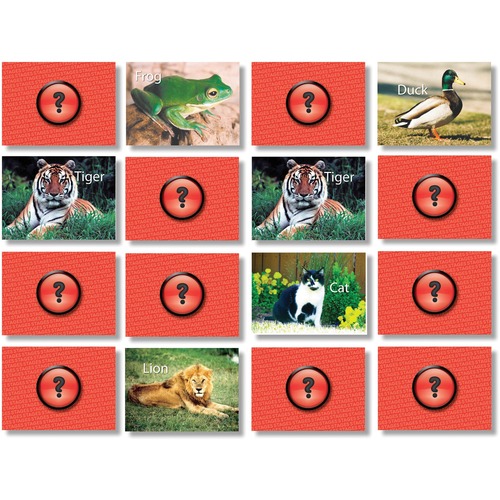 Stages Learning Materials Animal Memory Game - 2 to 6 Players Pack