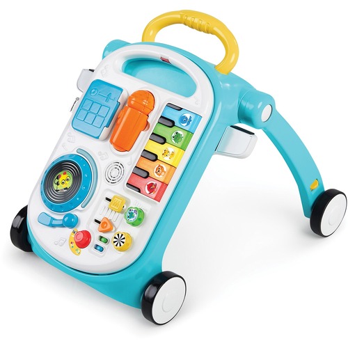 Baby Einstein Musical Mix 'N Roll 4-in-1 Activity Walker - Skill Learning: Music, Exploration, Discovery, Animal, Gross Motor, Cognitive Process - 6 Month & Up