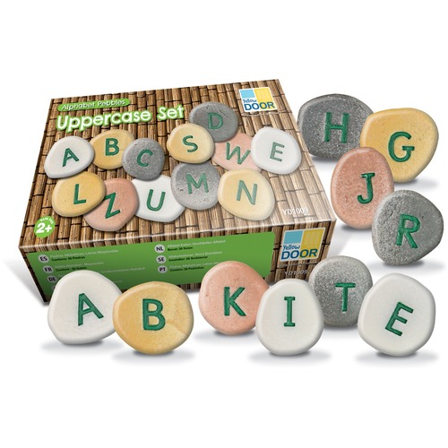 Alphabet Pebbles - Upper Case - Set of 26 Pebbles