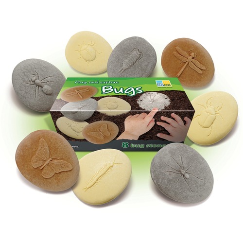 Let's Investigate Bugs - Set of 8 Stones