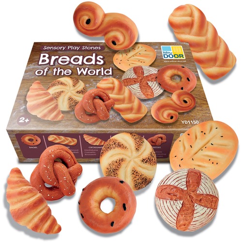 Breads of the World Sensory Play Stones - Set of 8 Pieces