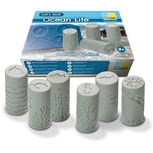 Let's Roll Stone Rollers - Ocean Life - Clay Cutters & Rollers - YLDYUS1156