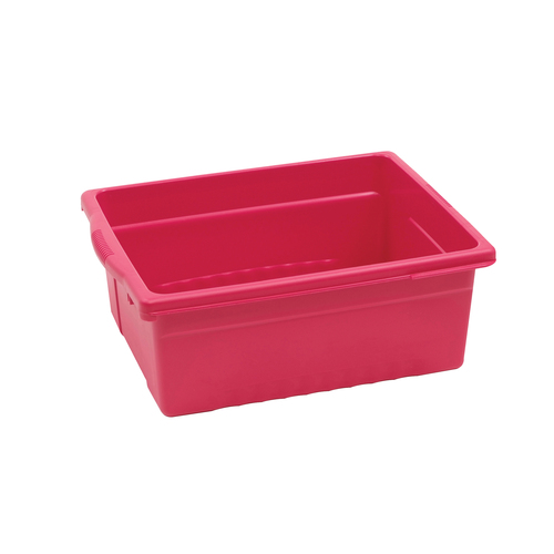 Copernicus Large Open Tub - Internal Dimensions: 10" (254 mm) Width x 12.50" (317.50 mm) Depth x 6" (152.40 mm) Height - External Dimensions: 12.6" Width x 15.7" Depth x 5.9" Height - 10 lb - Polypropylene - Magenta - For Classroom Supplies, Book, Library - Portable Storage Files & Bins - CPNCC4068M