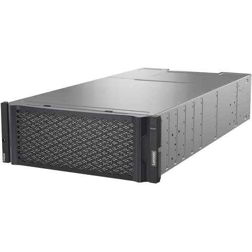 Lenovo ThinkSystem DE4000H DAS/SAN Storage System - 60 x HDD Supported - 60 x SSD Supported - 2 x Serial Attached SCSI (SAS) Controller - RAID Supported 0, 1, 3, 5, 6, 10 - 60 x Total Bays - 60 x 3.5" Bay - Gigabit Ethernet - 2 USB Port(s) - Network (RJ-4