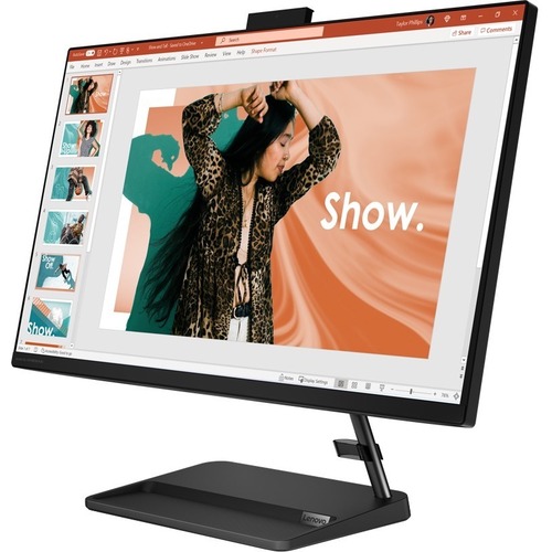 Lenovo IdeaCentre 3 22IAP7 F0GG000RUS All-in-One Computer - Intel Pentium 8505 - 4 GB - 256 GB PCI Express NVMe 4.0 SSD - 21.5" Full HD - Desktop - Black - Intel Chip - 1920 x 1080 - Windows 11 Home 64-bit - Intel UHD Graphics DDR4 SDRAM - English Keyboar