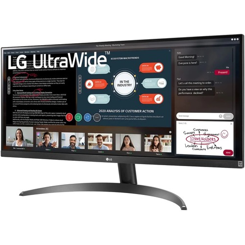 LG UltraGear 29WP50S-W 29" Class UW-UXGA LCD Monitor - 21:9 - 29" Viewable - In-plane Switching (IPS) Technology - 2560 x 1080 - 16.7 Million Colors - FreeSync - 250 Nit - 5 ms - HDMI