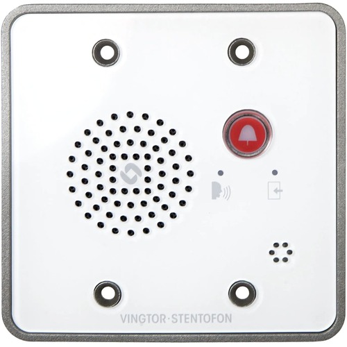 Wisenet Turbine Mini Intercom Sub Station - Cable - Flush Mount